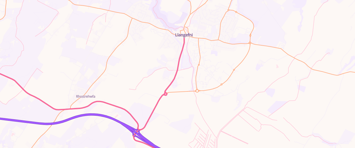 Map showing the location of Herron Services