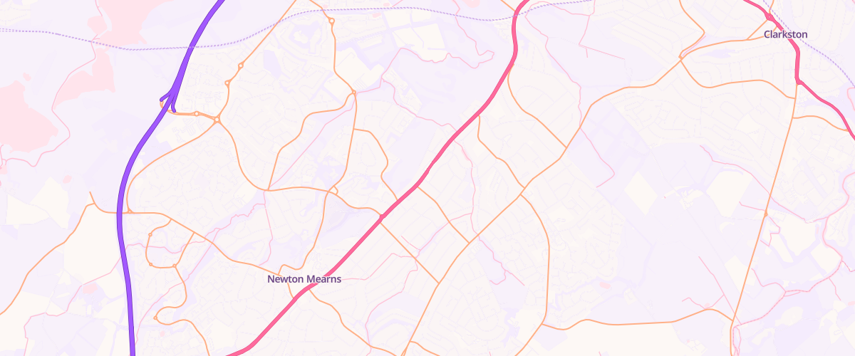 Map showing the location of Sunningdale Sf Connect
