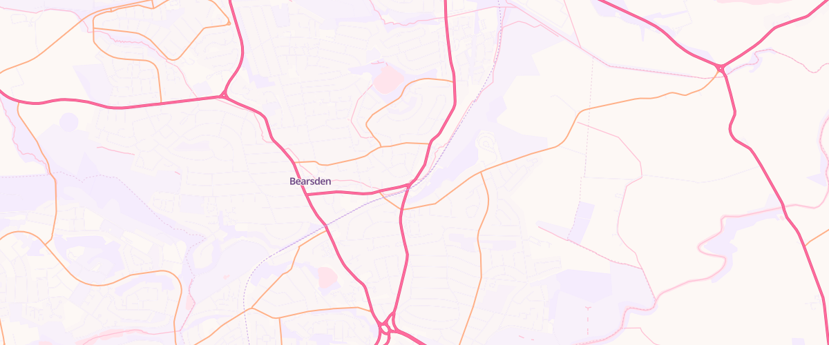Map showing the location of Hillfoot Garage Ltd