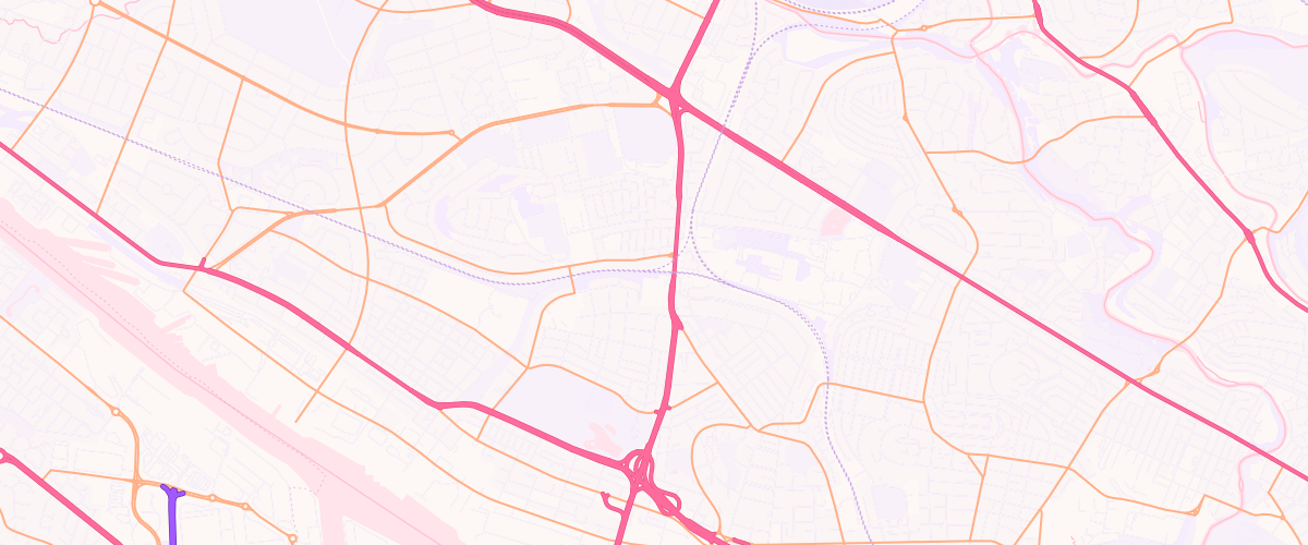 Map showing the location of Bp Victoria Park