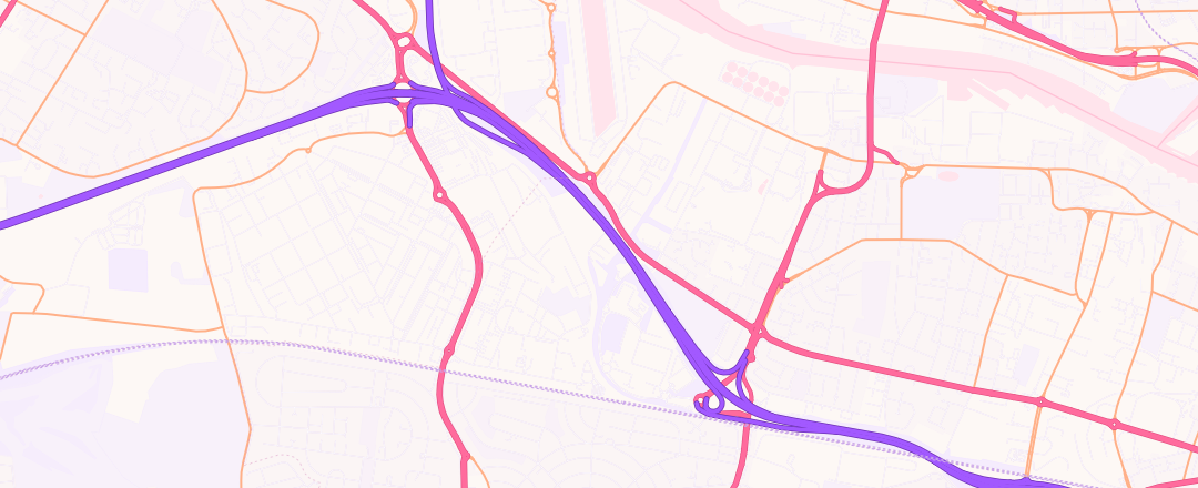 Map showing Braehead Mot Centre, Glasgow