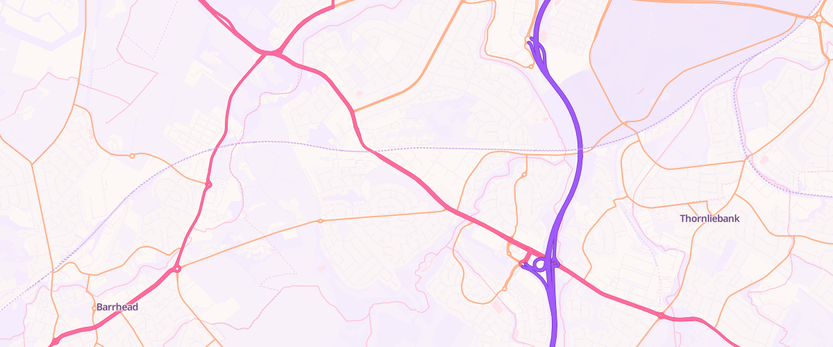 Map showing the location of Highland Fuels Ltd