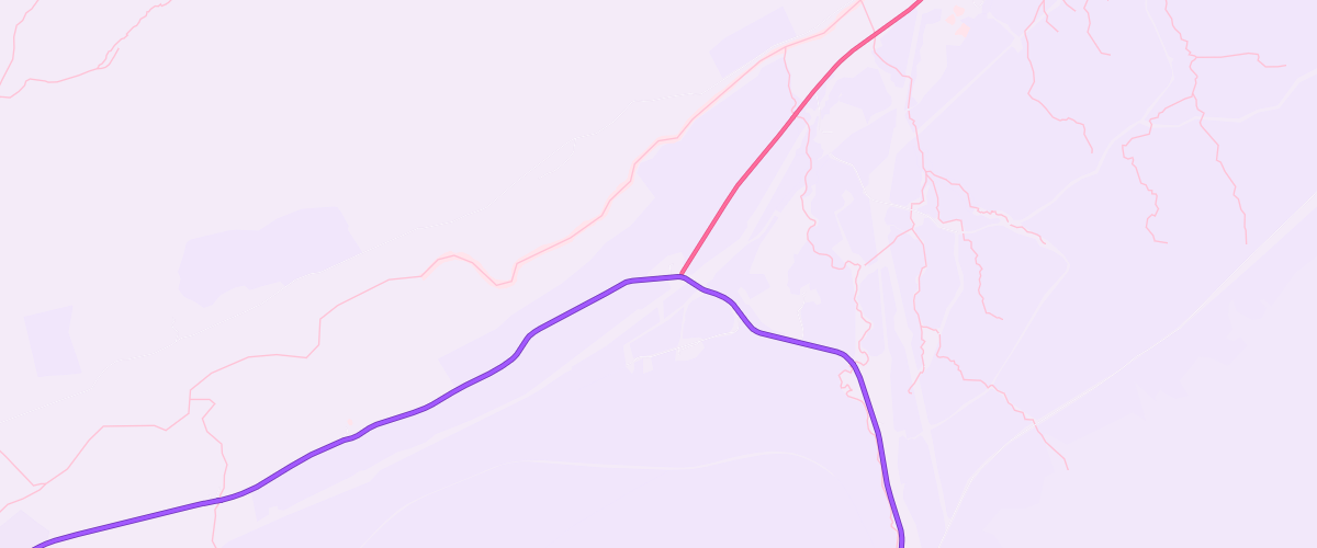 Map showing the location of Lix Toll Fuel Express