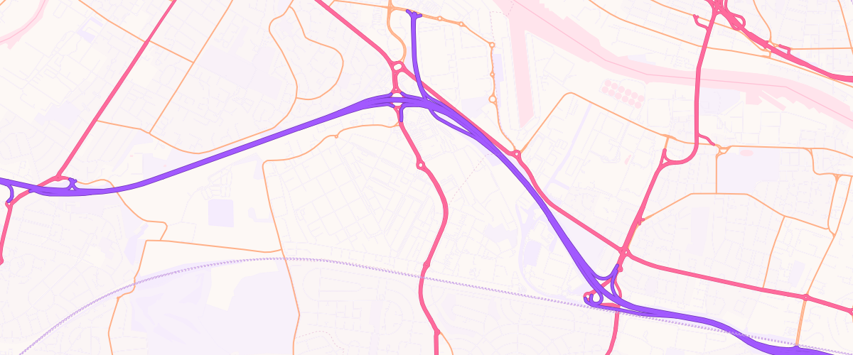 Map showing the location of Shell Hillington