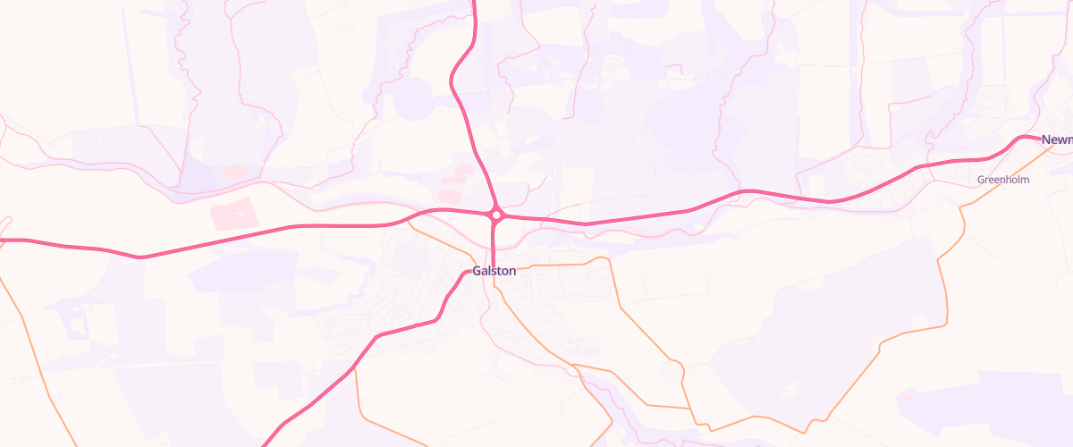 Map showing the location of Highland Fuels Ltd
