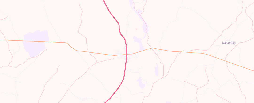 Map showing O H Griffith & Co, Pwllheli