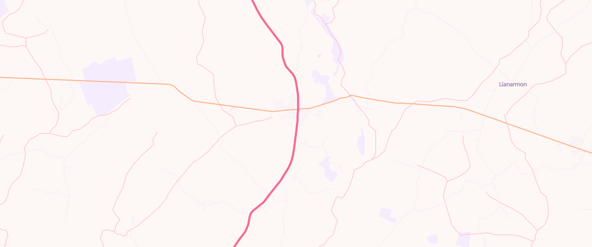 Map showing the location of O H Griffith Co