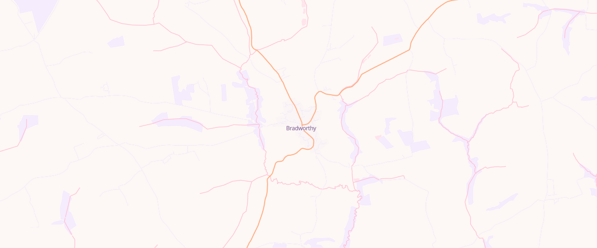 Map showing the location of H J Wickett Co