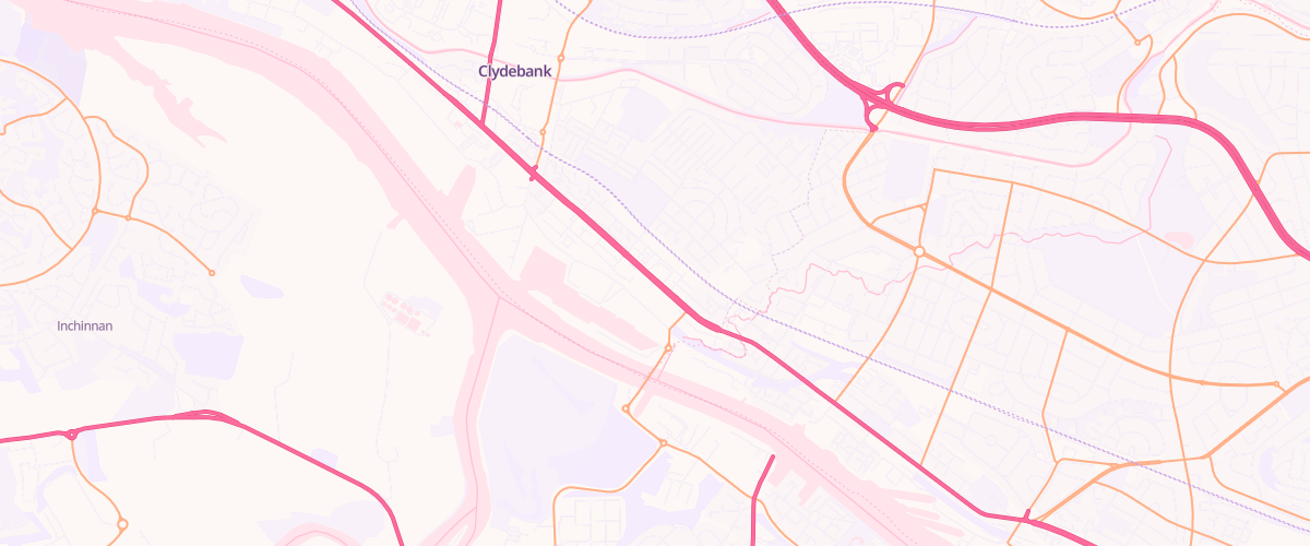 Map showing the location of Clydeholm Retail Limited