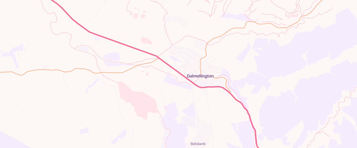 Map showing the location of Londis Ayr Road Service