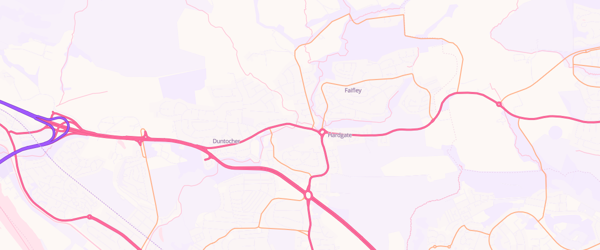 Map showing the location of Old Mill Filling Station