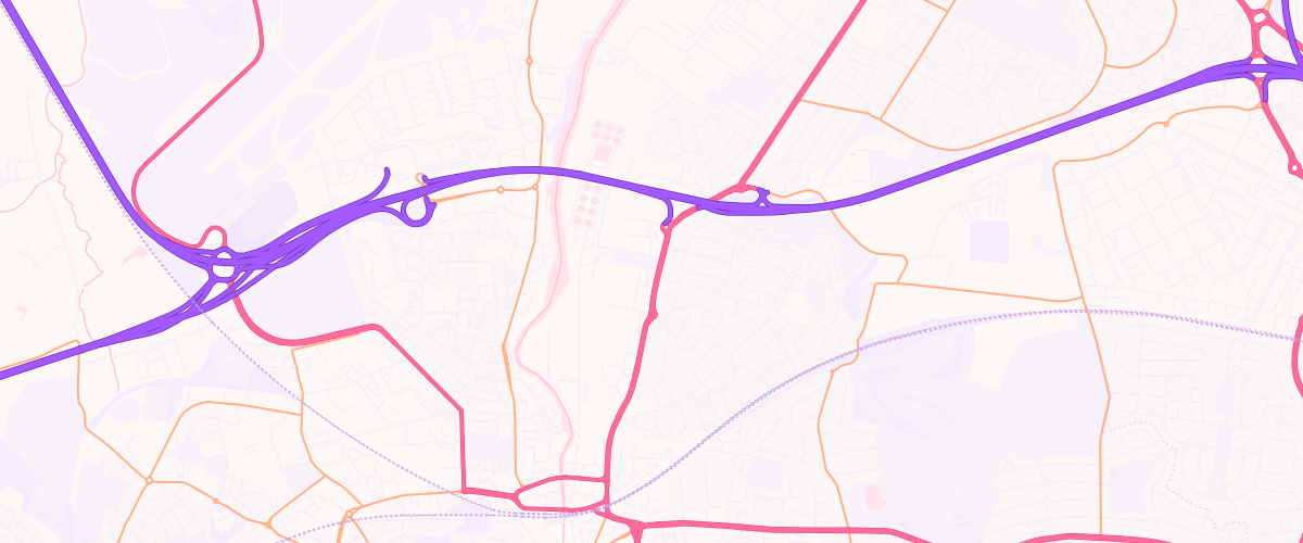 Map showing the location of Rockfield Esso Express