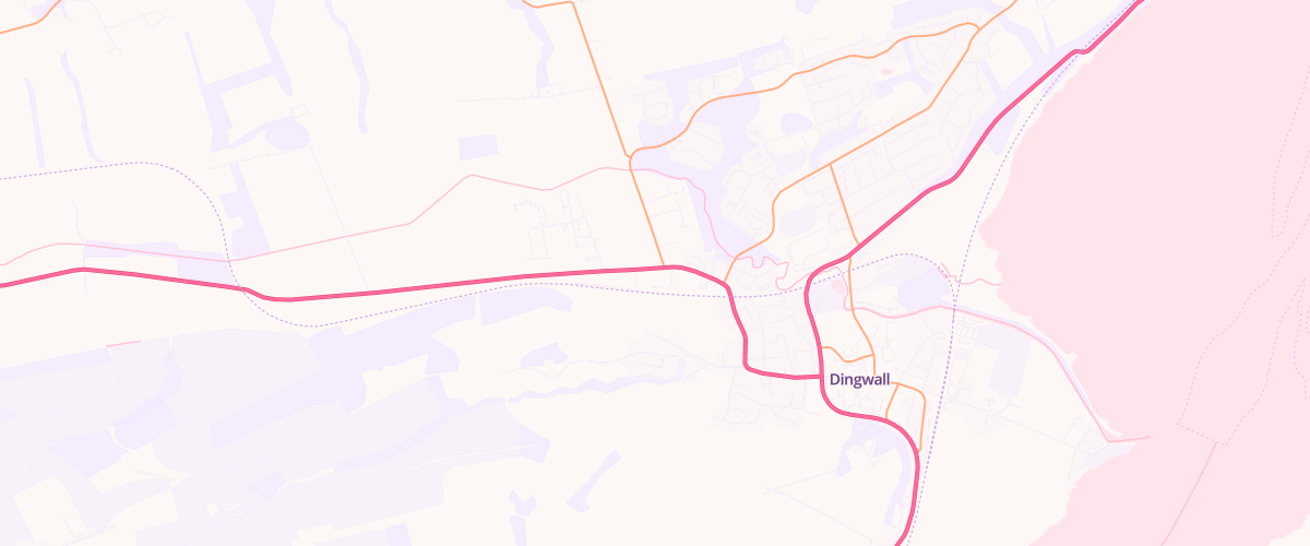 Map showing the location of West End Service Station