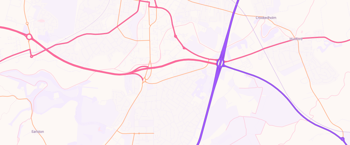 Map showing the location of Campbell Fuel Oils Limited