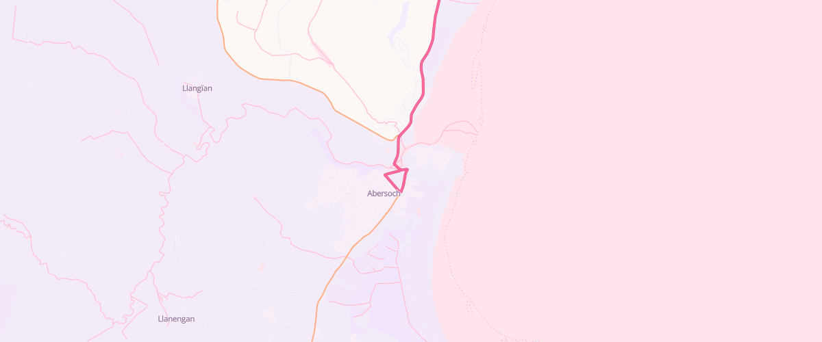 Map showing the location of W G Williams