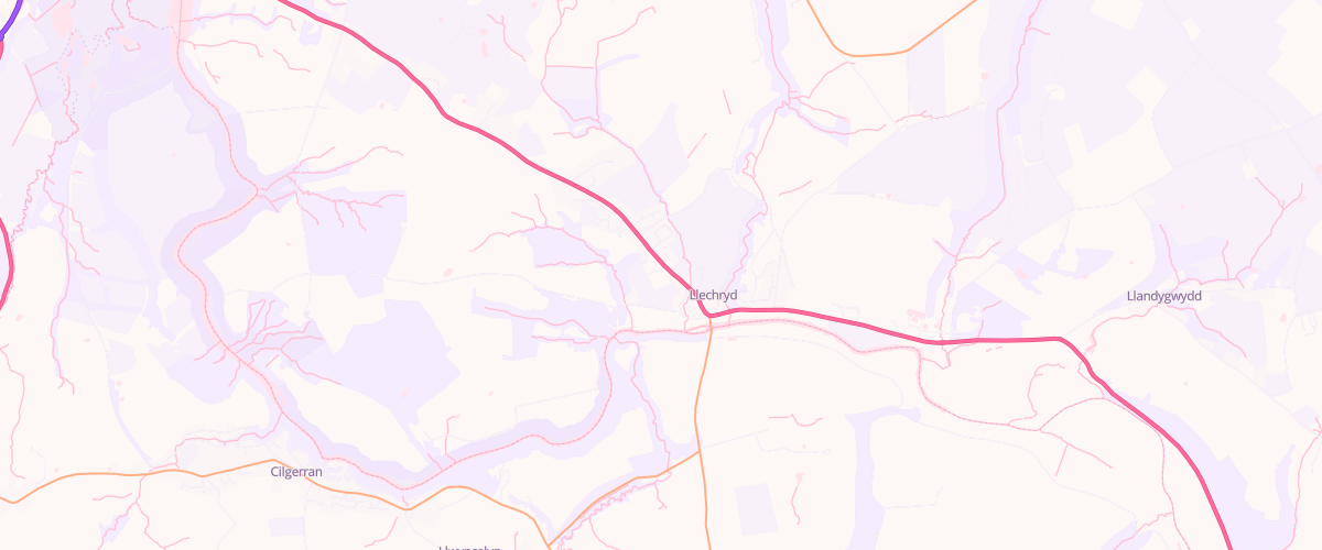 Map showing the location of Robert Davies Motors