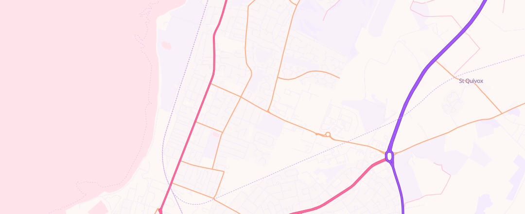 Map showing Gt Autos (ayr) Limited, Ayr
