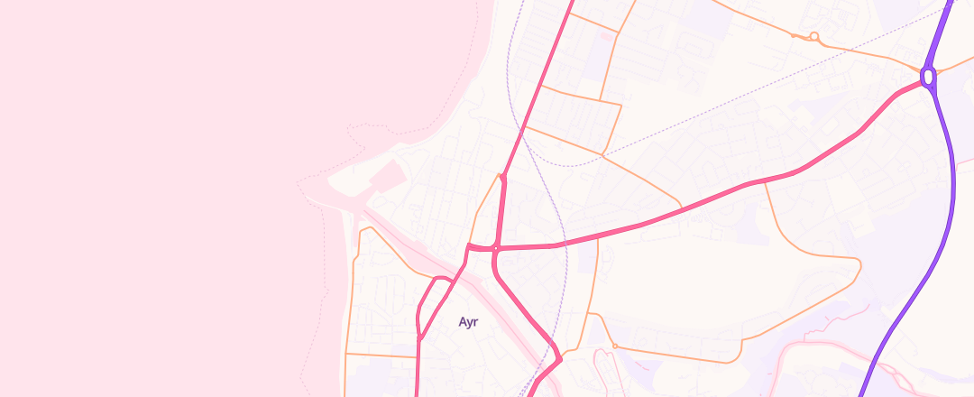 Map showing Dsm Auto Electrical, Ayr