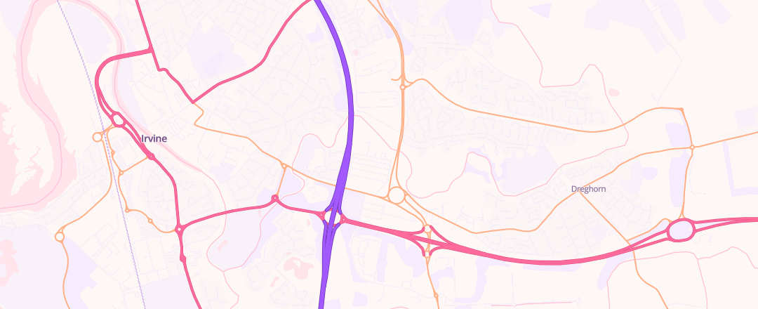 Map showing Andy's Auto Services, Irvine