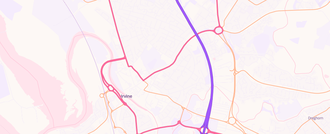 Map showing Bank Street Auto Clinic, Irvine