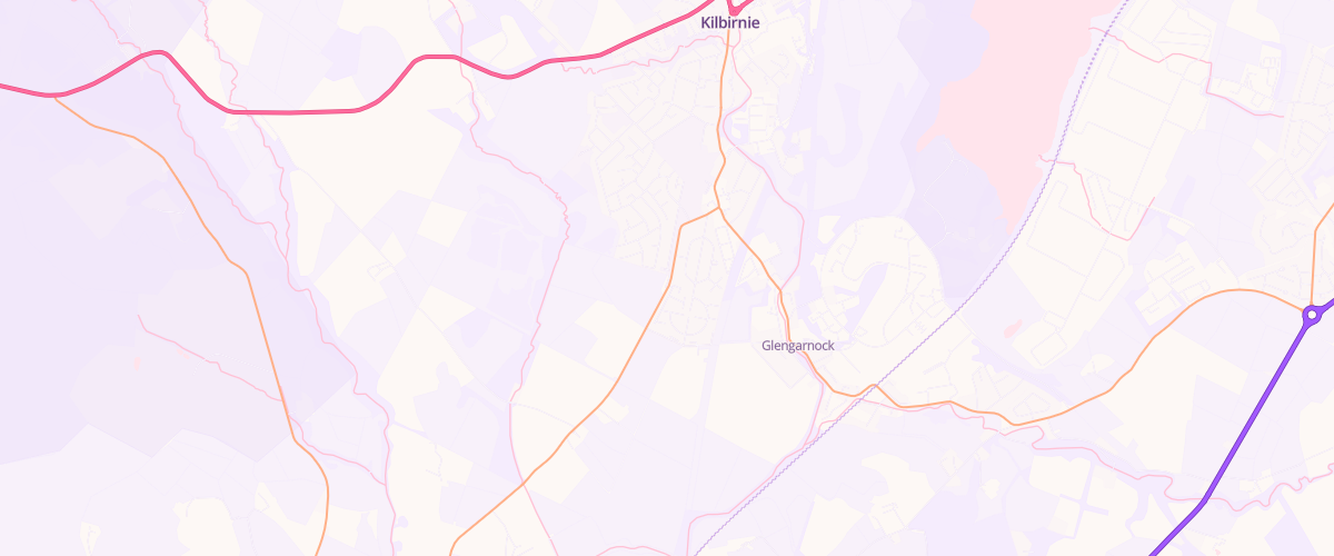 Map showing the location of Highland Fuels Ltd