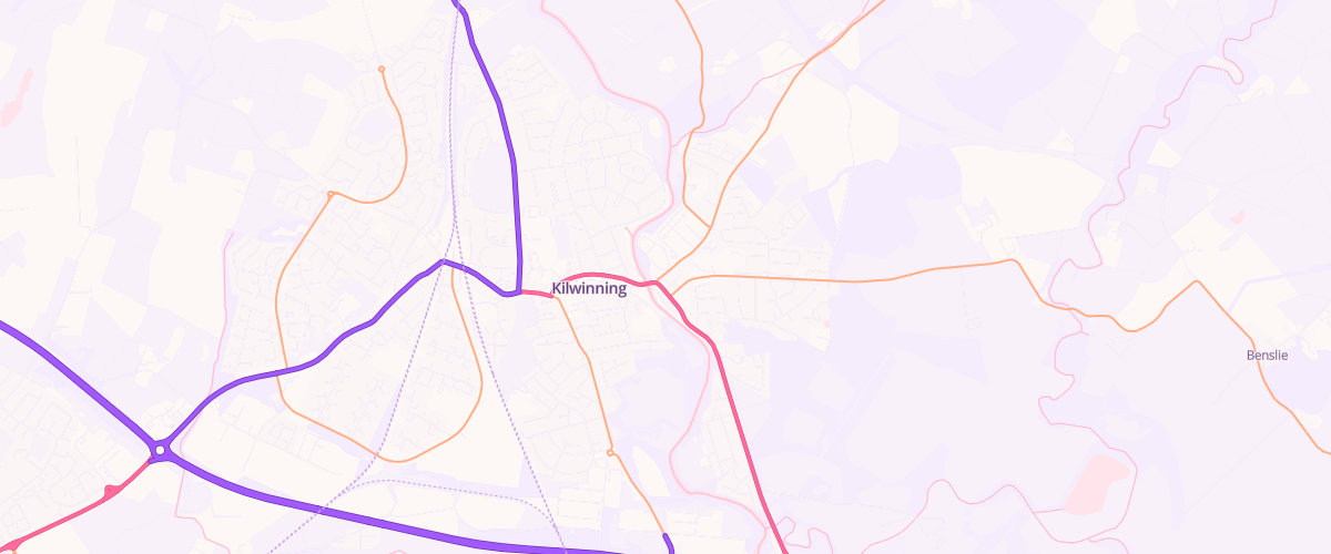 Map showing the location of Highland Fuels Ltd