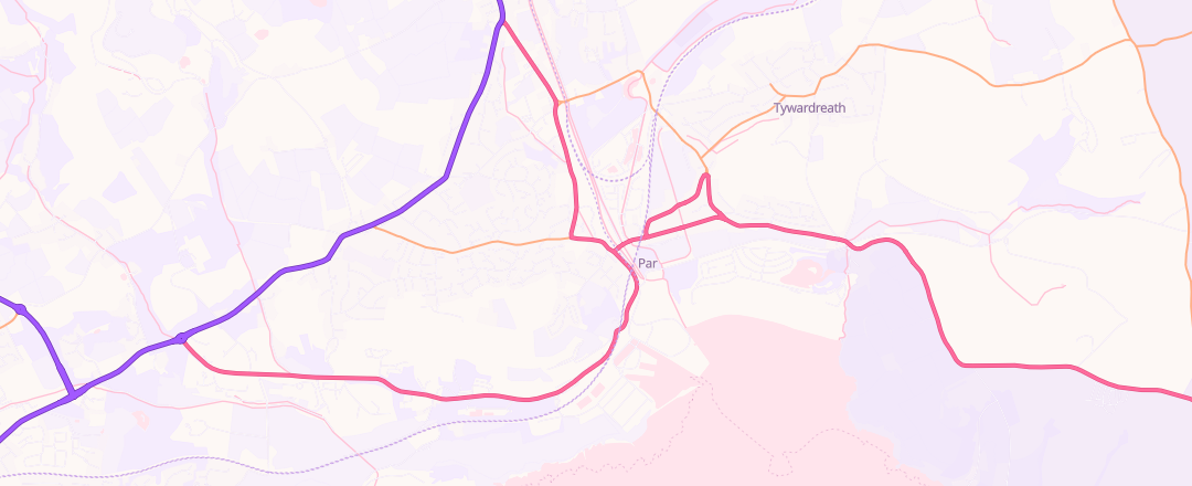 Map showing Mal Motors, Par