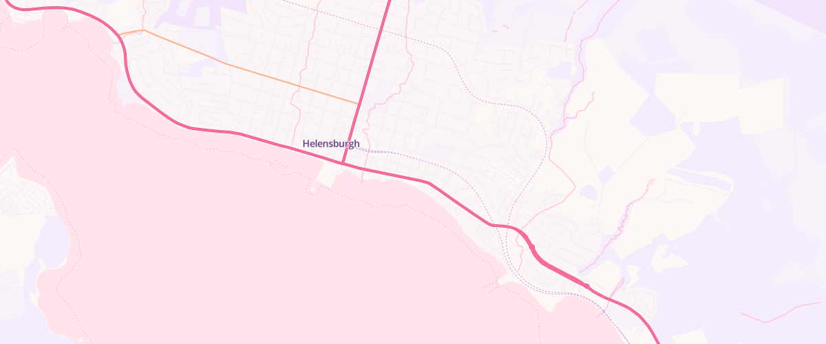 Map showing the location of Helensburgh E Clyde Esso