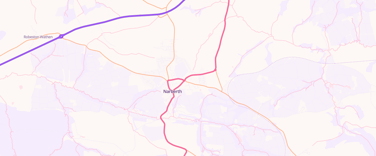 Map showing the location of Vst Eastgate Service Station