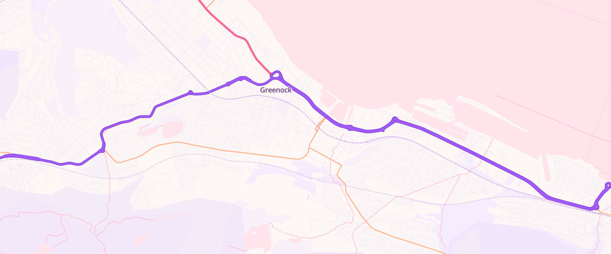 Map showing the location of Imperial Service Station