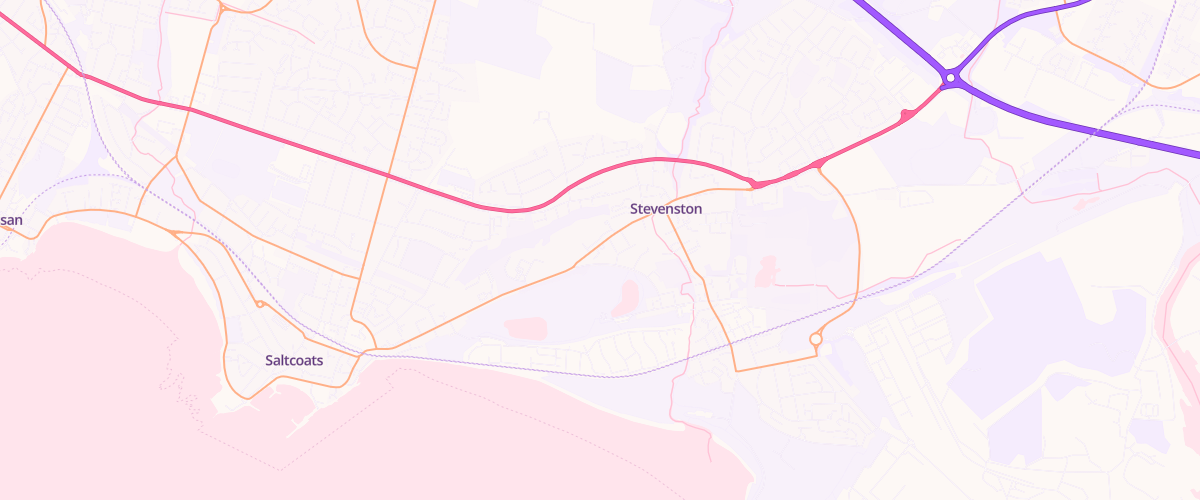 Map showing the location of Highland Fuels Ltd