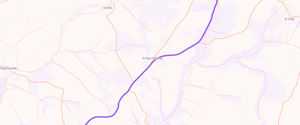 Map showing the location of Asda St Kews Express