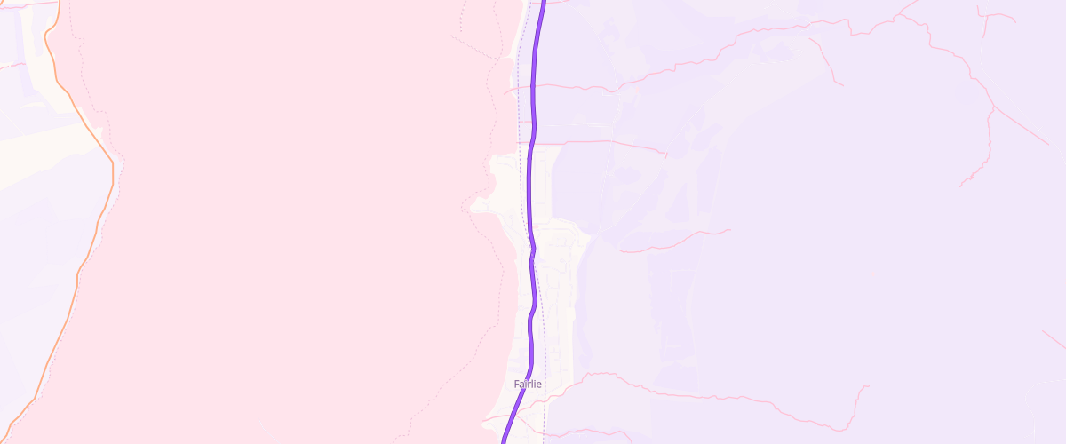 Map showing the location of Highland Fuels Ltd