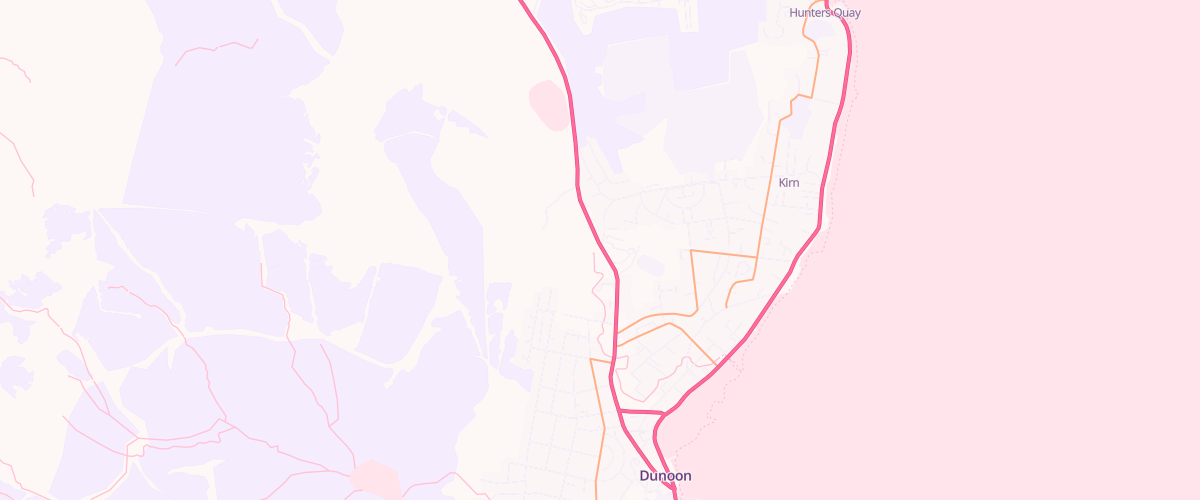 Map showing the location of Walkers Filling Station