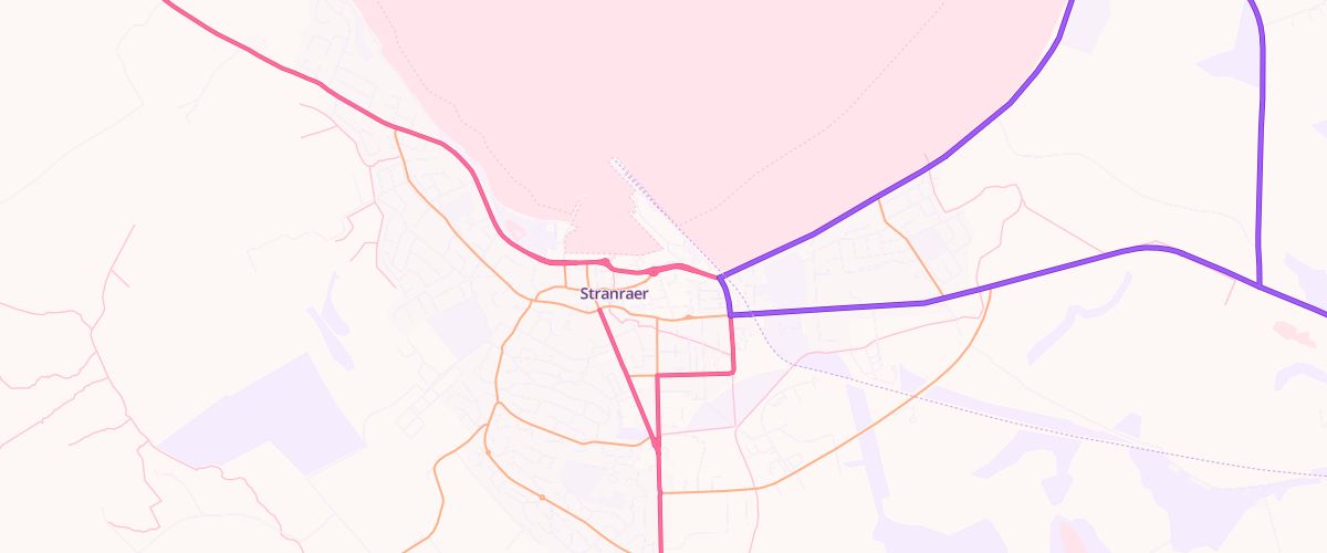Map showing the location of Port Rodie Filling Station