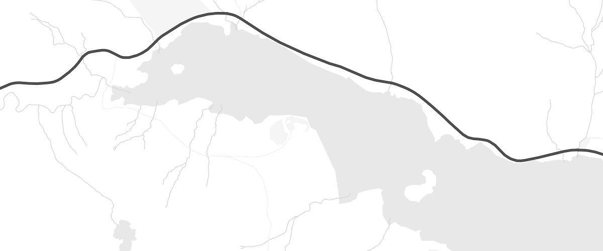 Map showing the location of Cluanie Inn Hotel