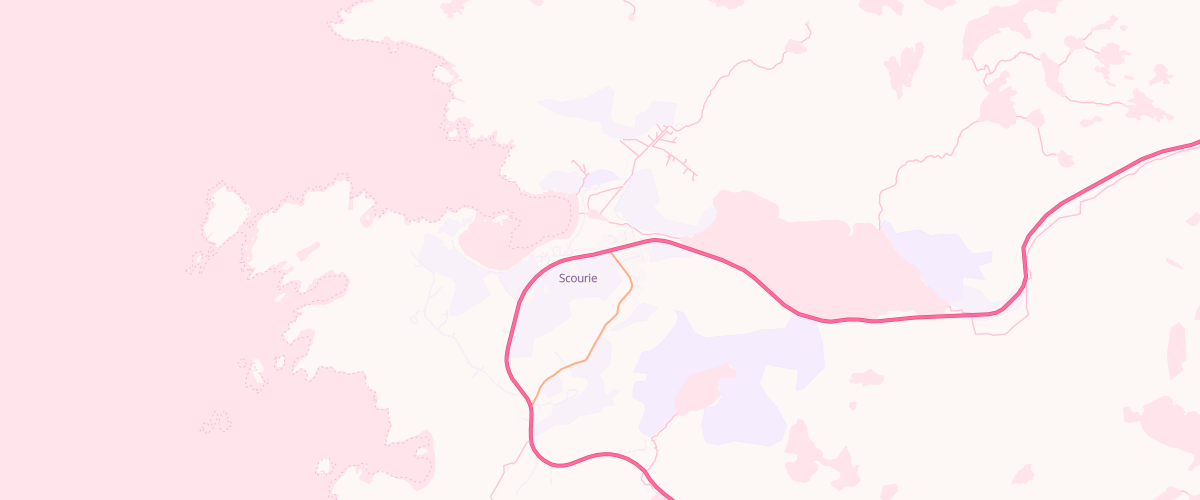 Map showing the location of Scourie Filling Station Ltd