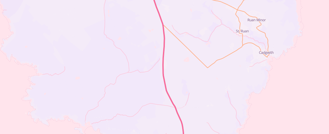Map showing H Johnson, Helston