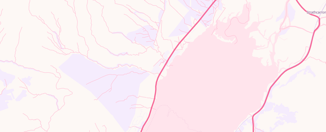 Map showing D M K Motors, Ross-Shire