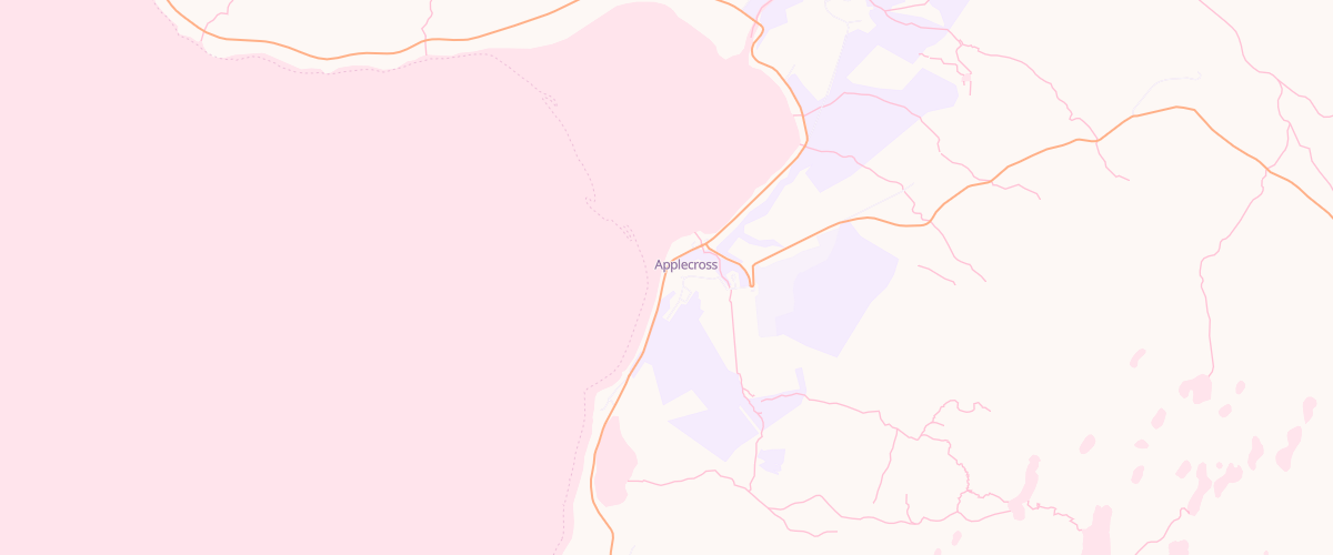 Map showing the location of Applecross Community Trading Ltd