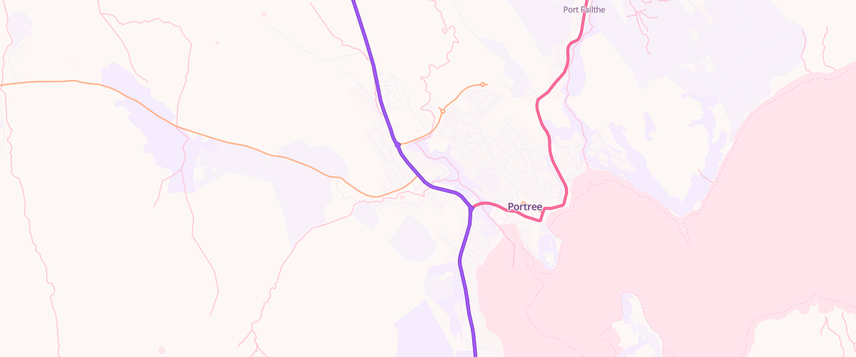Map showing the location of Ewen Macrae West End