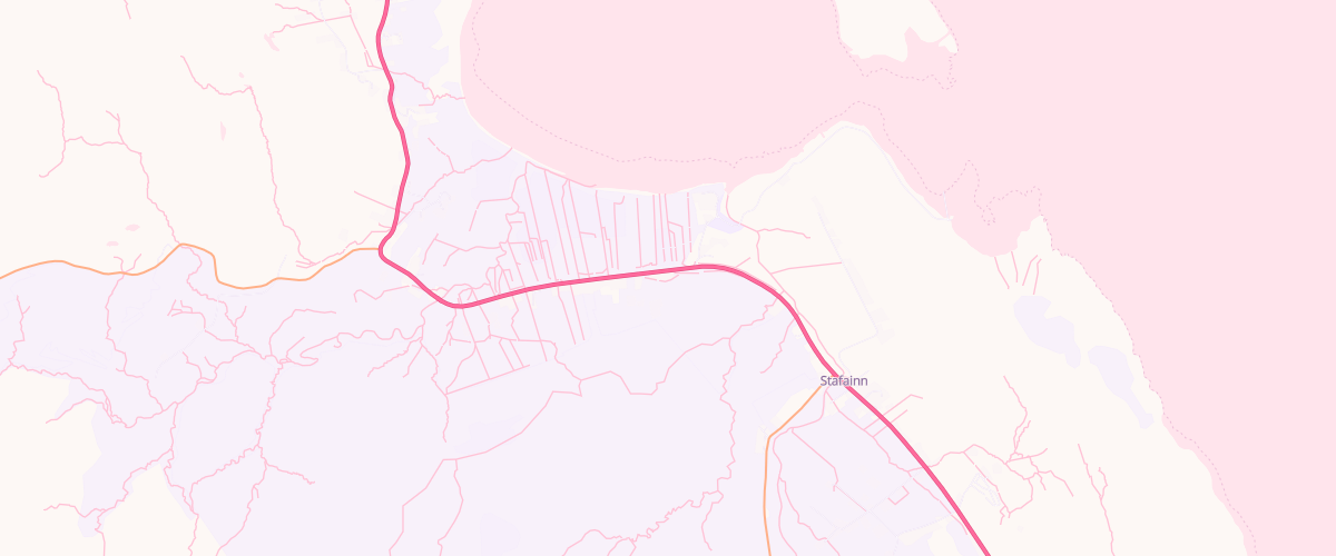 Map showing the location of Mackenzie Stores