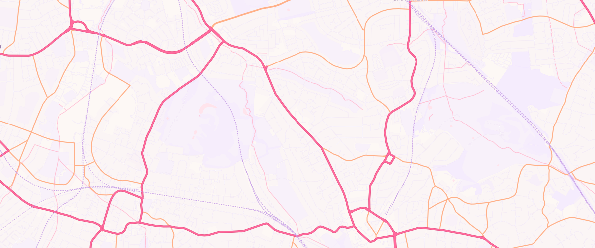 Map showing the location of Shell Hillbrow
