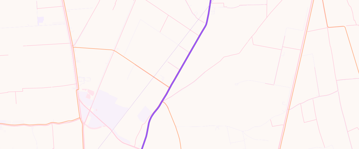 Map showing the location of Midway Garage Cafe