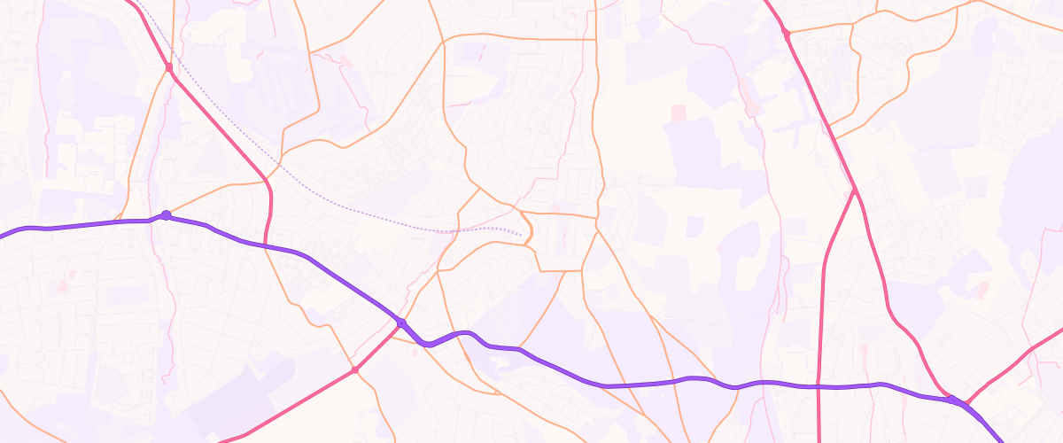 Map showing the location of Pgg Hayes