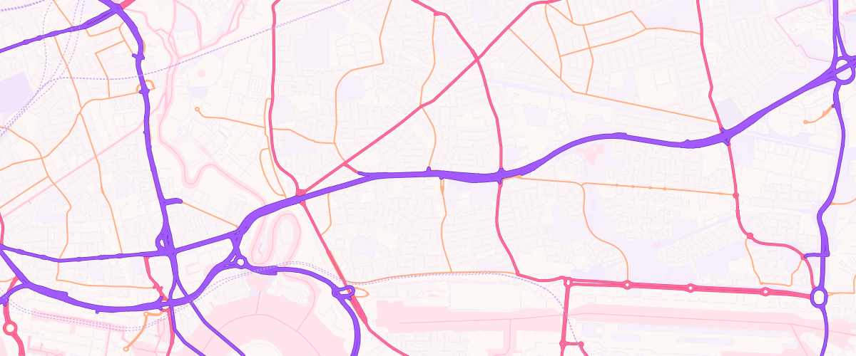 Map showing the location of Newham Way Connect