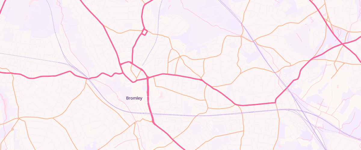 Map showing the location of Widmore Sf Connect