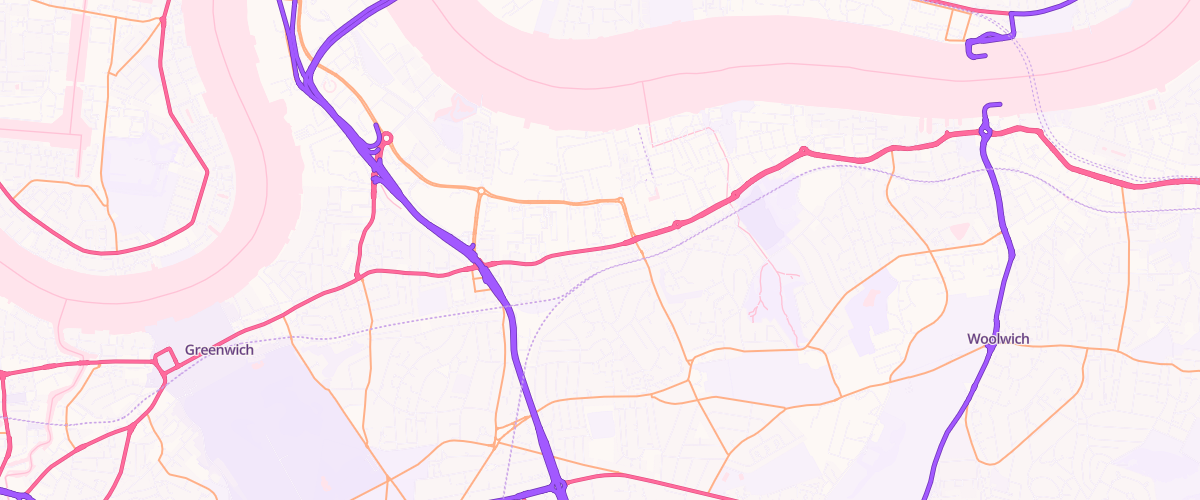 Map showing the location of Mfg Hexagon