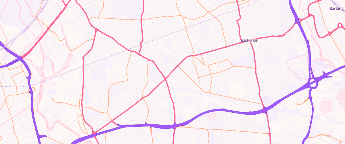 Map showing the location of Mfg Whitefields