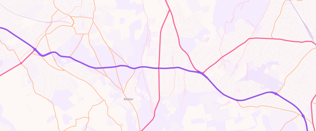 Map showing the location of White House Service Station